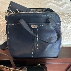 Navy Brighton Miles Convertible Backpack